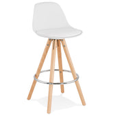 Mid-height stool 'TATAMI MINI' white