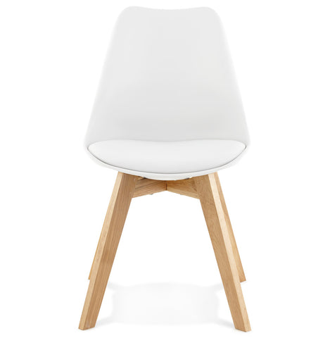 Witte moderne stoel 'TEKI Witte moderne stoel 'TEKI