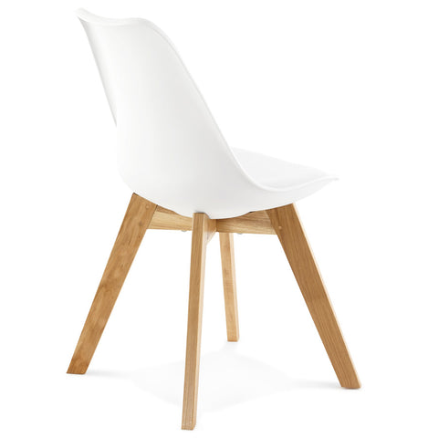 Witte moderne stoel 'TEKI Witte moderne stoel 'TEKI