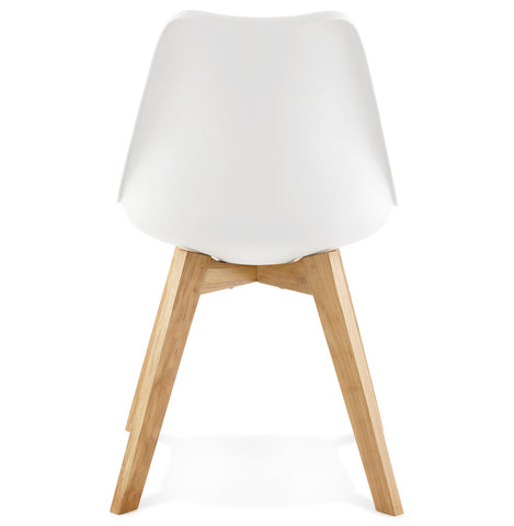 Witte moderne stoel 'TEKI Witte moderne stoel 'TEKI