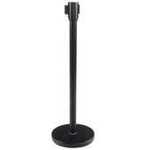 Post 'ZIP' black with ribbon for queues