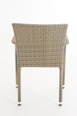 Polyrattan stapelstoel Leonie