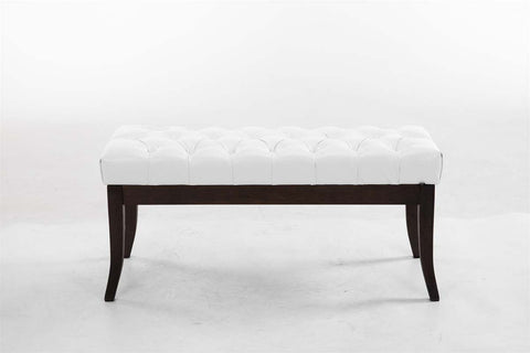 Bench Ramses imitation leather antique-dark