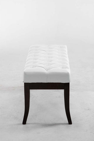 Bench Ramses imitation leather antique-dark