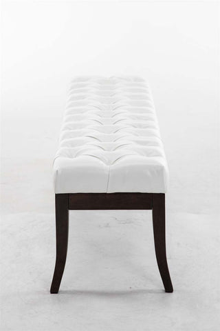 Bench Ramses imitation leather antique-dark