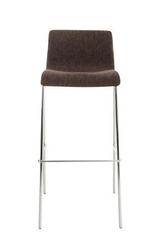 Bar stool Hover fabric 4-legged frame