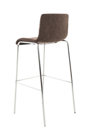 Bar stool Hover fabric 4-legged frame