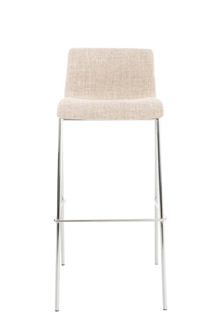 Bar stool Hover fabric 4-legged frame