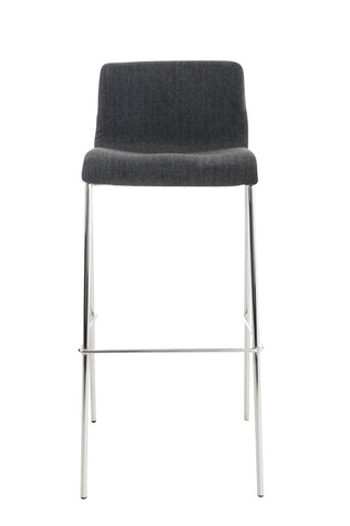 Bar stool Hover fabric 4-legged frame