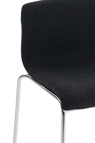 Bar stool Hover fabric 4-legged frame