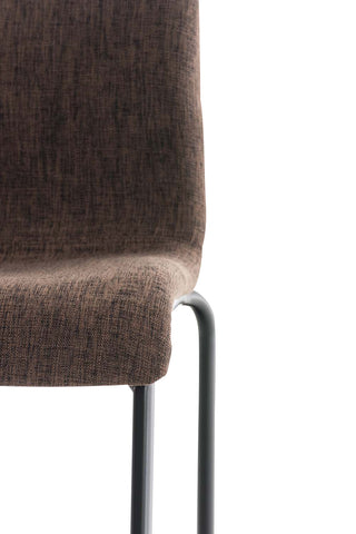 Bar stool Hover fabric 4-legged frame