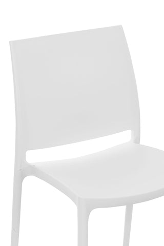 Maya garden chair, plastic