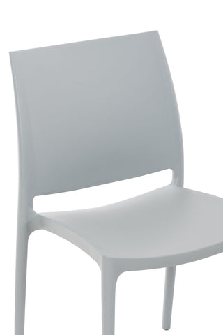 Maya garden chair, plastic