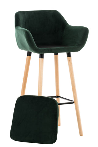 Bar stool Grant velvet