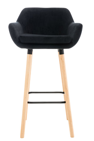 Bar stool Grant velvet