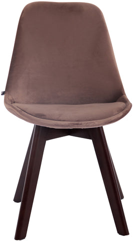 Visitor chair Borneo velvet