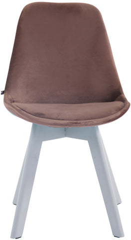 Visitor chair Borneo velvet