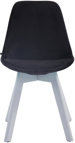 Visitor chair Borneo velvet