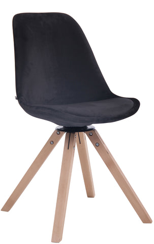 Dining chair Troyes velvet square