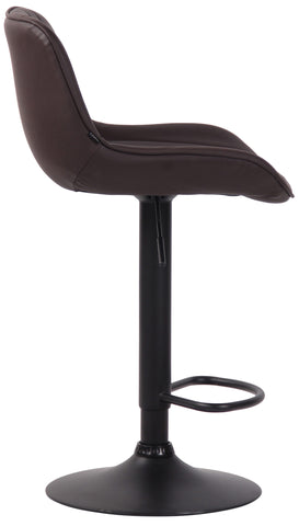 Bar stool Lentini faux leather