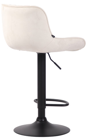 Bar stool Lentini velvet