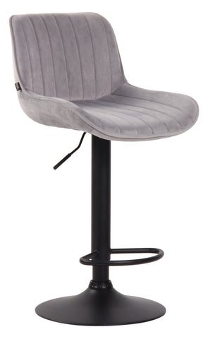 Bar stool Lentini velvet