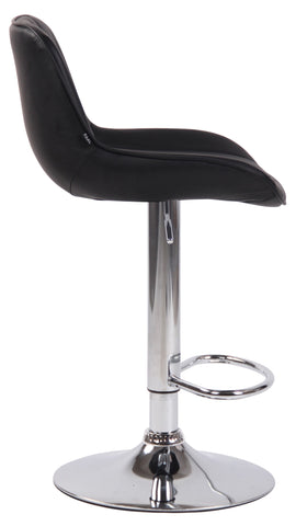 Bar stool Lentini faux leather