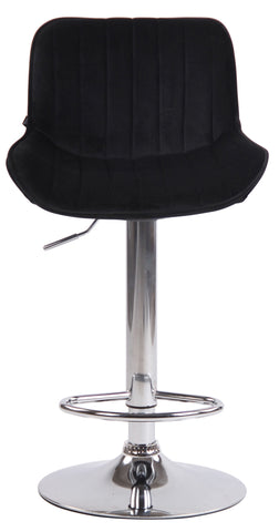 Bar stool Lentini velvet