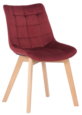 Dining chair Passaic velvet