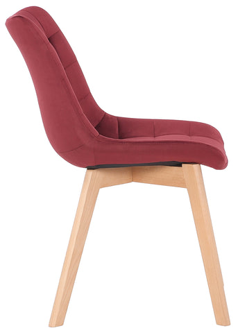 Dining chair Passaic velvet