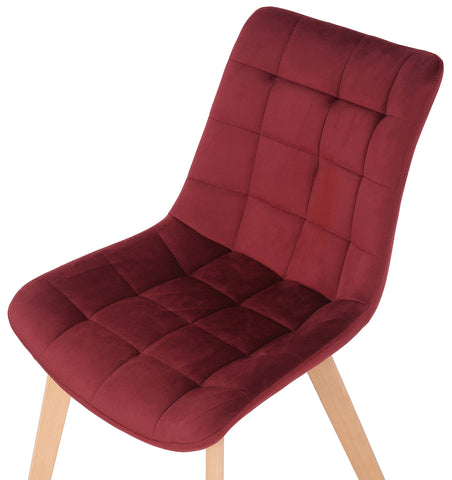 Dining chair Passaic velvet