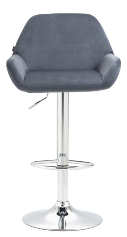 Bar stool Braga velvet