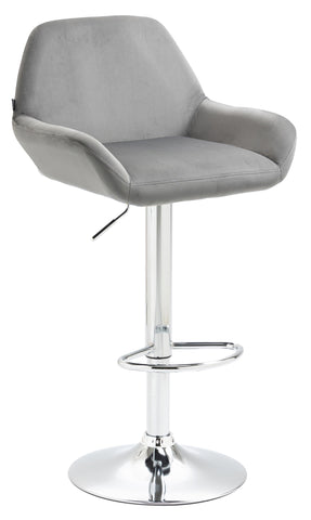 Bar stool Braga velvet