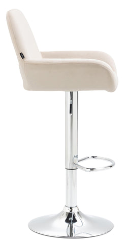 Bar stool Braga velvet