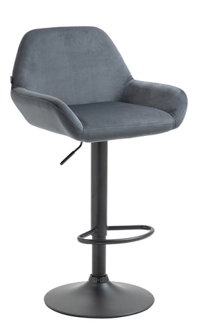 Bar stool Braga velvet