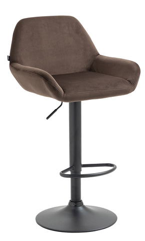 Bar stool Braga velvet