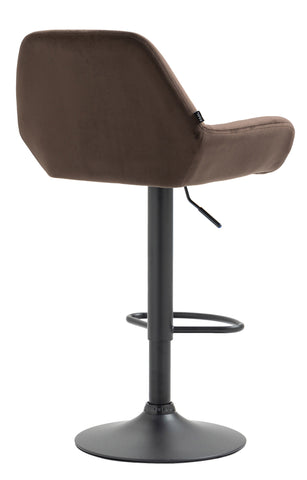 Bar stool Braga velvet