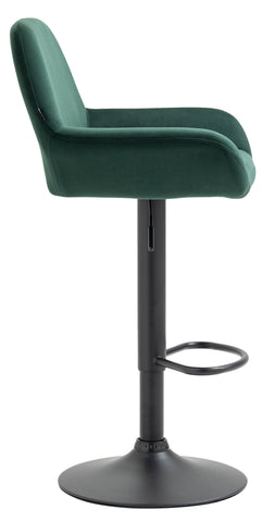 Bar stool Braga velvet