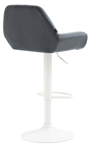 Bar stool Braga velvet