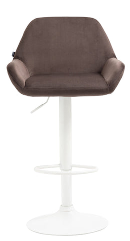 Bar stool Braga velvet