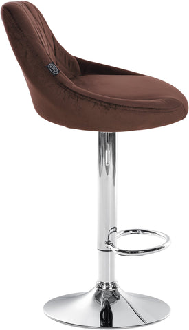 Bar stool Lazio velvet