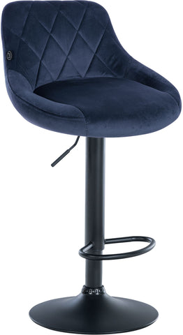 Bar stool Lazio velvet