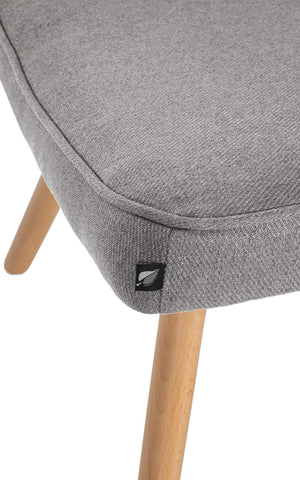 Footstool Garding with fabric cover