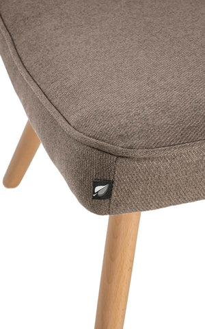 Footstool Garding with fabric cover