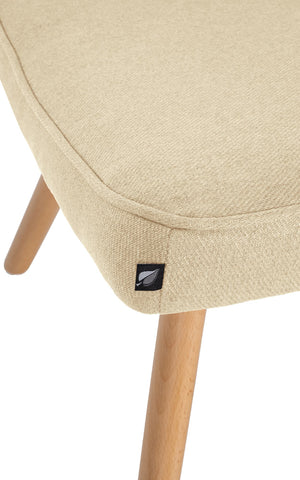 Footstool Garding with fabric cover