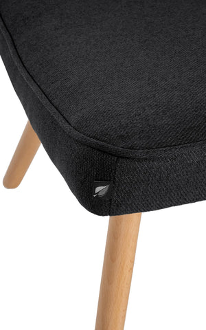 Footstool Garding with fabric cover