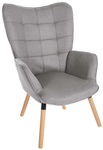 Fauteuil Garding met stof bekleed