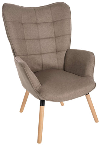 Fauteuil Garding met stof bekleed