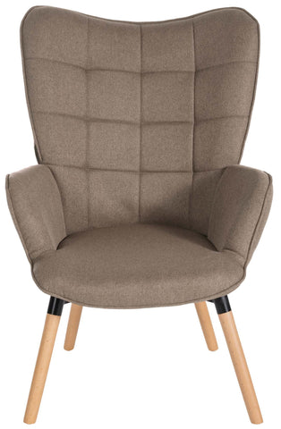 Fauteuil Garding met stof bekleed