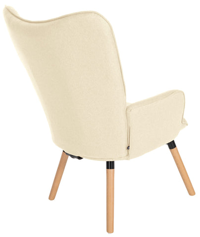 Fauteuil Garding met stof bekleed